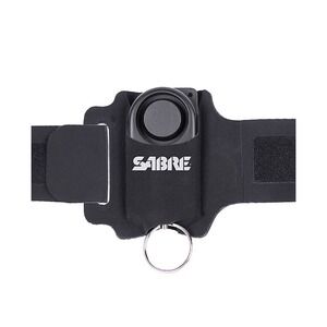 Sabre Weatherproof Runner Personal Alarm 130dB With Reflective Logo Wrist Strap